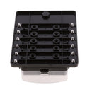Marine 12 Way Blade Fuse Box Block Holder LED Indicator with Fuses