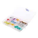 140pcs Mini Blade Fuse Assorted Auto Fuses Kit 2 3 5 10 15 20 25 30 35 40AMP