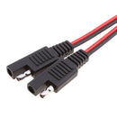 5 Pieces 1 to 2 SAE DC Power Automotive DIY Connector Cable 18AWG 30cm 300mm 1ft