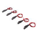 5pcs Battery Tender SAE Connector DC Power Automotive DIY Cord Cable 18AWG