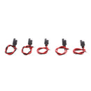 5pcs Battery Tender SAE Connector DC Power Automotive DIY Cord Cable 18AWG
