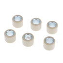 6 Pieces Variator Rollers Roller Weights 6.5g 16x13 for GY6 50CC 80CC Engine Scooter