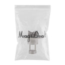 1 Inch Oval Garboard Drain Plug Fits Hole Screw Thread Stainless Steel for Boats