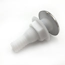 Boat Thru Hull Fitting 3/4inch ID Hose - Marine 316 Stainless Steel Covered