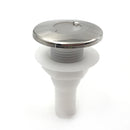 Boat Thru Hull Fitting 3/4inch ID Hose - Marine 316 Stainless Steel Covered