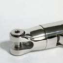 Silver Stainless Steel S.S 316 Marine Anchor Double Swivel Connector for 10-12mm Chain