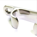 Stainless Steel S.S. Straight Boat Yacht Deck Line Dock Rope Cleat Chock 6"