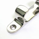 Stainless Steel S.S. Straight Boat Yacht Deck Line Dock Rope Cleat Chock 6"
