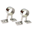 2PCS Stainless Steel Marine Boat Stanchion 90Â° Hand Rail Fitting 25mm/1"