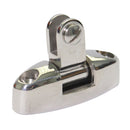 2pcs Boat Bimini Top Swivel Deck Hinge Marine Grade 316 Stainless Steel