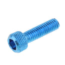 10pcs M6 x 20mm Pitch Alloy Steel Hex Bolt Socket Head Cap Screws Blue