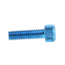 10pcs M6 x 20mm Pitch Alloy Steel Hex Bolt Socket Head Cap Screws Blue