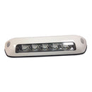 Marine RV Toy Hauler Camper Exterior Porch Step Ramp Flood Light White
