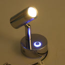 RV Interior Reading Light with Blue Light On/Off Switch - 12V 95LM Bedside Light for Boat, Marine and Motorhome, Warm White