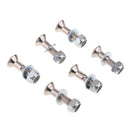 6Pcs Rear Wheel Stainless Steel Sprocket Bolt and Washes for Motorcycle
