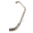 51mm Slip On Exhaust Middle Link Adapter Pipe for Honda CBR150