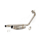 51mm Slip On Exhaust Middle Link Adapter Pipe for Honda CBR150
