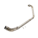 51mm Slip On Exhaust Middle Link Adapter Pipe for Honda CBR150