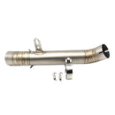 Motorcycle Exhaust Middle Pipe Slip On for Aprilia RSV4 2012 2013 2014 2015