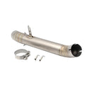 Motorcycle Exhaust Middle Pipe Slip On for Aprilia RSV4 2012 2013 2014 2015