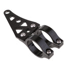 Motorcycle Black 39mm Turn Signal Clamps Headlight Mount Bracket Fork Ear for Chopper Cafe Racer