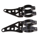 Motorcycle Black 39mm Turn Signal Clamps Headlight Mount Bracket Fork Ear for Chopper Cafe Racer