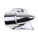 Chrome Fork Lower Leg Deflectors Shield & Nut Cover For Harley Touring 2000-2013