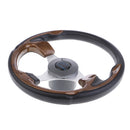 Marine Boat 12.6'' 320mm Steering Wheel W/ 3/4'' Tapered Key Adapter 3 spoke