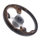 Marine Boat 12.6'' 320mm Steering Wheel W/ 3/4'' Tapered Key Adapter 3 spoke