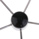 345mm Stainless Steel 5 Spoke 3/4'' Boat Steering Wheel Marine Yacht Pontoon Boat Wheel