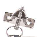 316 Stainless Steel Boat Bimini Top Deck Hinge With A Pin and Lanyard