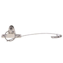 316 Stainless Steel Boat Bimini Top Deck Hinge With A Pin and Lanyard