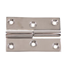 316 Stainless Steel Detachable Hinge for Marine Boats 7.5cm / 2.95 Inch Silver