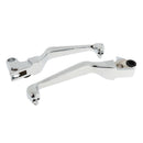 Pair of Motorcycle Brake Clutch Hand Levers for Harley FLHR Road King 1996-2007