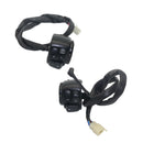 Motorcycle 1 Inch Handlebar Control Switches Black Wiring Harness for Harley 1996-2012