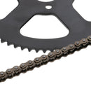 Motorcycle 68T Rear Chain Sprocket & 68 Links Chain for 49cc Mini Pocket Bike