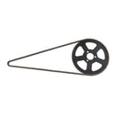 Motorcycle 68T Rear Chain Sprocket & 68 Links Chain for 49cc Mini Pocket Bike