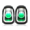 Waterproof Motorcycle Angel Eye & Devil Eye Light Stereo Speakers for Suzuki