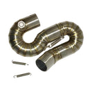 Motorcycle Connecting Mid Link Pipe Slip on Exhaust for HONDA CBR 1000RR 2008-2011