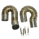Motorcycle Connecting Mid Link Pipe Slip on Exhaust for HONDA CBR 1000RR 2008-2011