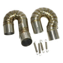 Motorcycle Connecting Mid Link Pipe Slip on Exhaust for HONDA CBR 1000RR 2008-2011