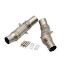 51mm Slip On Exhaust Middle Link Adapter Pipe for Kawasaki Z1000