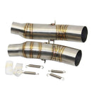 51mm Slip On Exhaust Middle Link Adapter Pipe for Kawasaki Z1000
