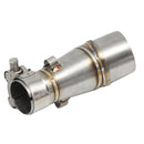 Motorcycle Connecting Mid Link Pipe Slip on Exhaust for Ninjia Z250 250 300