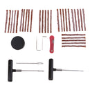 Heavy Duty Tire Repair Kit 38Pc for Car Bike Motorcycle Trailer RV ATV Jeep