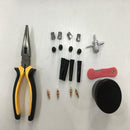 Heavy Duty Tire Repair Kit 56Pc for Car Bike Motorcycle Trailer RV ATV Jeep