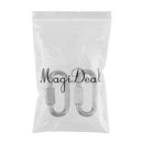 2pcs M10 10mm Marine Quick Link Shackle Repair Chains for Boats -Stainless Steel 316