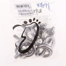 10pcs 316 Grade Stainless Steel Lifting Ring Eye Bolt Nuts Screws Bolts 10mm