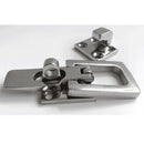 Lockable Boat Locker Hatch Anti-Rattle Latch Fastener Clamp Marine-Grade Stainless Steel