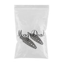 Black Foot Peg Foot Rest Pedal For Harley XL883 Dyna Breakout 1200 Fat Boy